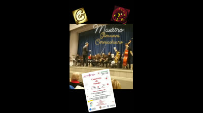 Invito concerto di Natale per beneficenza Telethon: