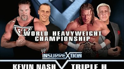 Kevin Nash vs Triple H - Insurrextion 2003 (Full Match)