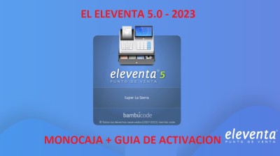 ✅ Abarrotes Punto de Ventas Eleventa Mono Caja 5 Ultima Versión 2023